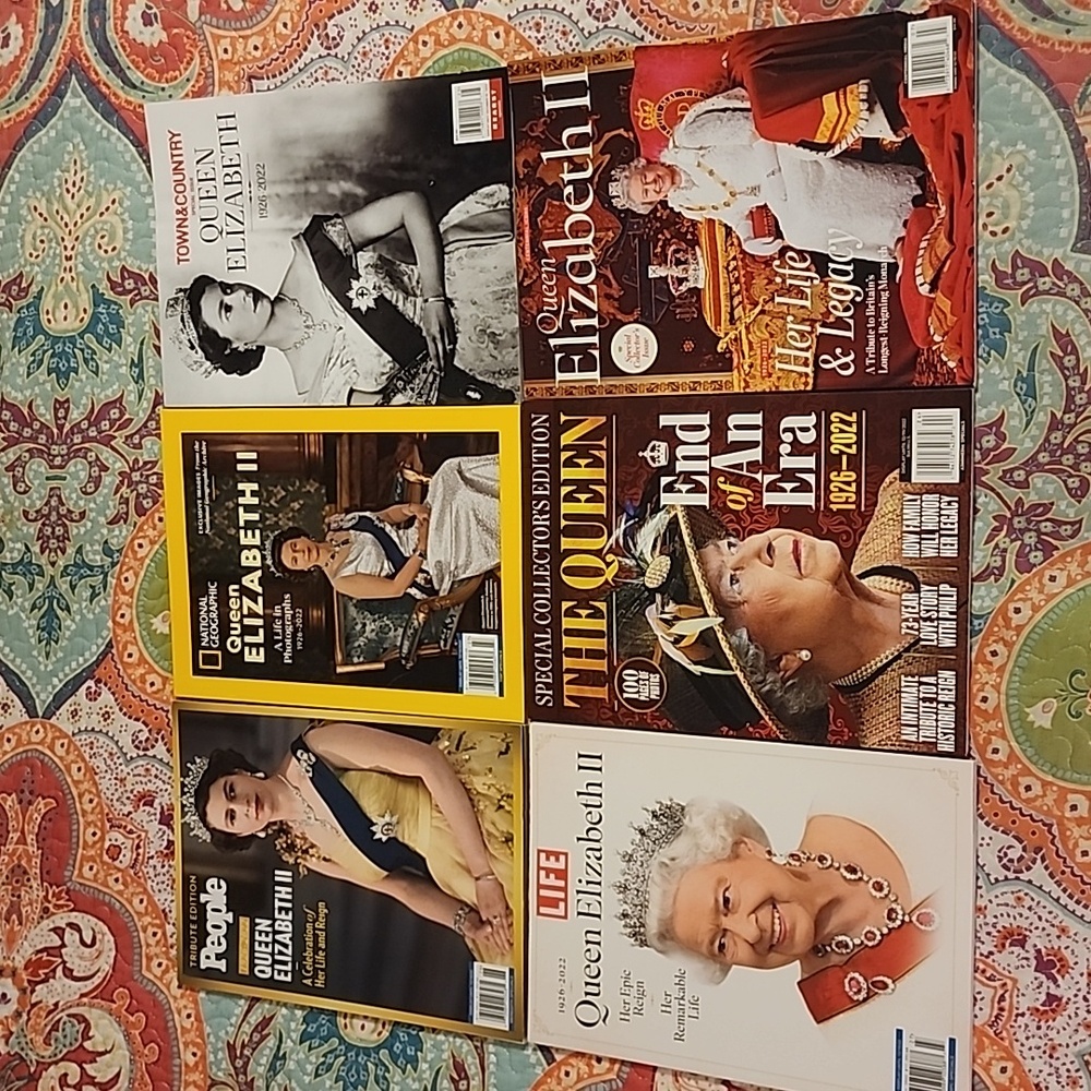 6 Tribute Magazines of Queen Elizabeth II